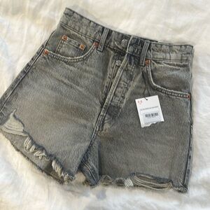 Zara denim shorts